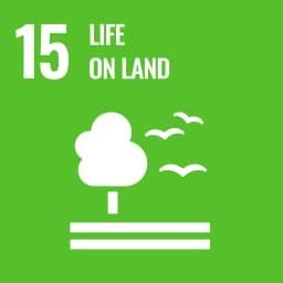 Goal 14 & 15 SDG badge