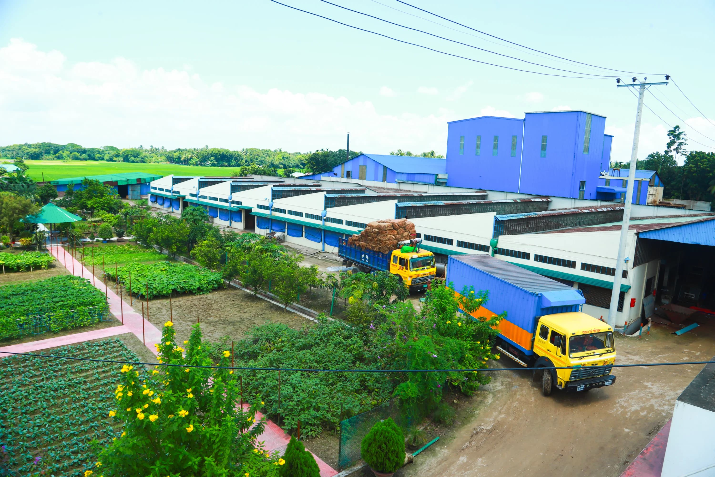 Factory interior